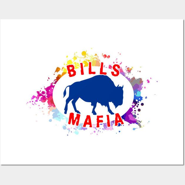 BILLS MAFIA BUFFALO Wall Art by MufaArtsDesigns